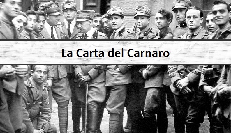 Carta del Carnaro La Carta del Carnaro, costituzione massonica